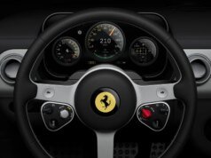 A tecnologia OLED da Samsung dá ao Ferrari Luce um painel diferente de tudo em um carro antes