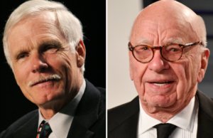 Ted Turner e Rupert Murdoch: uma rivalidade na mídia para sempre