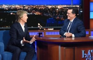 Os convidados finais do ‘Late Show’ de Stephen Colbert começam a surgir, incluindo Paul McCartney como público do estúdio “movido” por Farewell