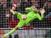 Recordes de defesas de pênaltis de David Raya e Matvey Safonov na final da Liga dos Campeões