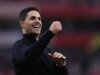 Mikel Arteta envia mensagem ao ‘incrível’ alvo de transferência do Manchester United