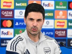Mikel Arteta revela o que disse a Andoni Iraola após a conquista do título da Premier League do Arsenal