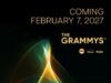 Data do Grammy 2027 definida como a maior noite da música para streamers da ABC e da Disney