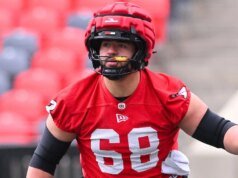 Primeira escolha geral do draft da CFL, Giordano Vaccaro, para iniciar a abertura da pré-temporada do Ottawa Redblacks