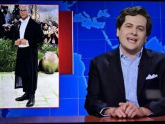 Tucker Carlson no ‘SNL’ critica o Met Gala e critica o filme de ‘Michael’ por ignorar ‘a parte em que ele era um homem branco’