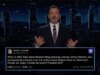 Jimmy Kimmel após o último apelo do presidente para sua demissão: “Trump tem três guerras acontecendo agora – iranianos, ucranianos e comediantes”