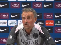 Luis Enrique faz reivindicação ao Arsenal após faltar à cerimônia de premiação da Ligue 1
