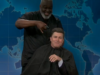 Atualização de fim de semana A maior vítima do Joke Swap foi quase o cabelo “premiado” de Colin Jost: “Send In The Barber”