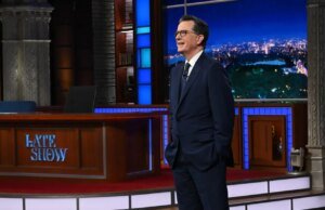 O final de ‘The Late Show With Stephen Colbert’ atrai 6,74 milhões de espectadores, o episódio noturno mais assistido de todos os tempos