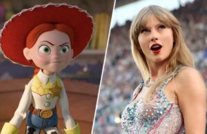 ‘Toy Story 5’ tem Swifties especulando sobre notícias da trilha sonora com outdoor enigmático ‘TS’