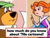 Se você conseguir pontuar 78% ou mais neste quiz de curiosidades sobre desenhos animados dos anos 70, você é um especialista certificado em TV