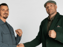 Tyson Fury e Zlatan Ibrahimovic planejam comprar clube de futebol fora da liga juntos