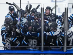 Chicoutimi venceu o anfitrião Kelowna por 3-2 no OT e melhorou para 1-1 na Memorial Cup