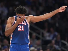 Joel Embiid está fora do jogo 2 da série 76ers contra os Knicks devido a lesões no tornozelo e quadril