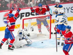 Os Canadiens venceram o Sabres por 6-2 e assumiram a liderança por 2-1 na segunda rodada da série da Conferência Leste