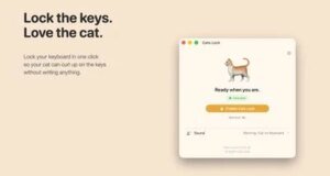 Cats Lock para Mac impede que seu gato cause estragos no teclado