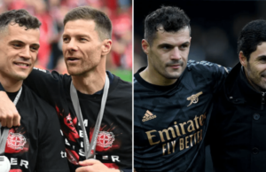 Granit Xhaka revela diferença entre Mikel Arteta e o novo técnico do Chelsea, Xabi Alonso