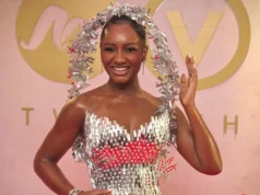 Vestidos de pão e vestidos inspirados em catedrais no espetáculo de moda da Nigéria