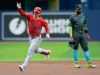 Wade Meckler atinge seu primeiro grand slam para ajudar os Angels a derrotar os Rays por 14-3