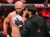 Dana White: Khamzat Chimaev mudando de categoria de peso após golpe de Sean Strickland no UFC 328