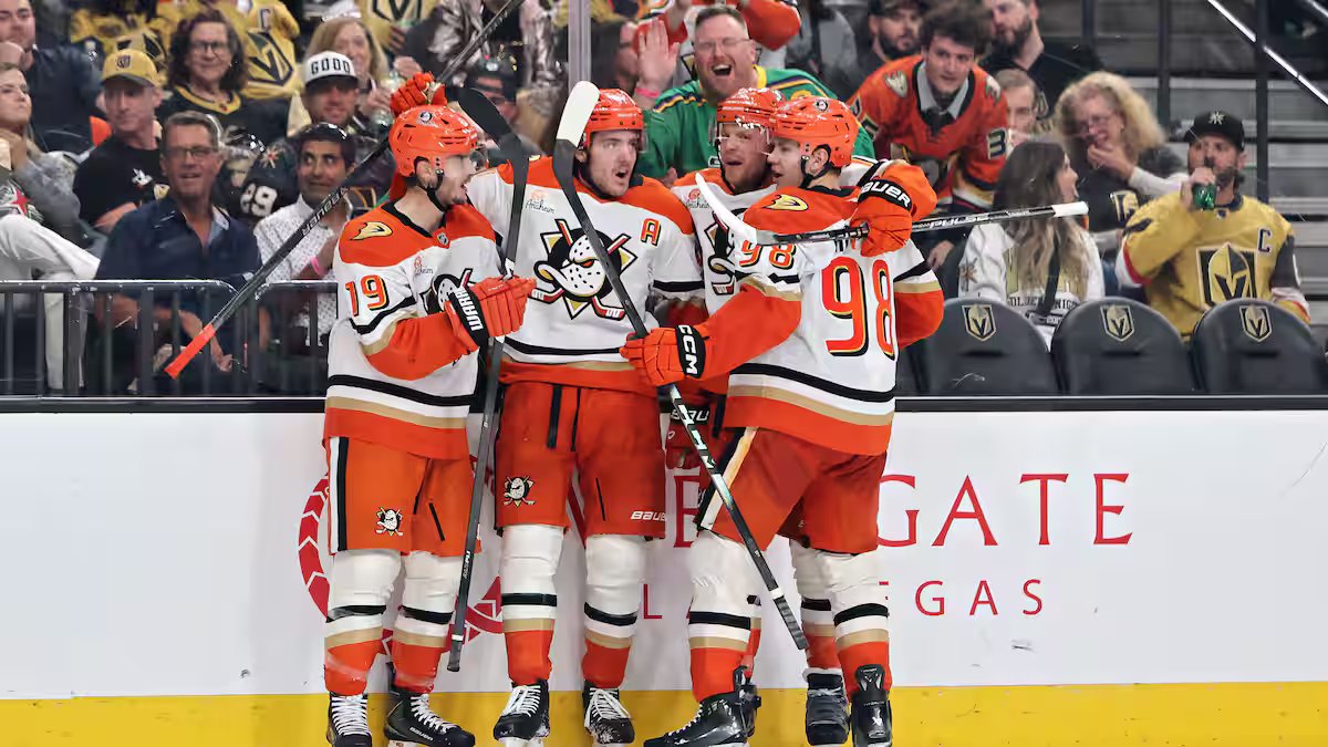 Les Ducks não são presque rien aux Golden Knights