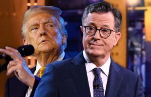 Donald Trump comemora o último ‘show tardio’ de Stephen Colbert na CBS: “Graças a Deus ele finalmente se foi!”
