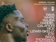 🚨 Arsenal e Fulham nomeiam XIs para derby crítico do PL London