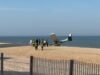 Cessna faz pouso de emergência na praia de Ocean City na segunda-feira