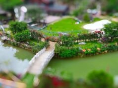 Timelapse tilt-shift faz jardins na China parecerem modelos em miniatura