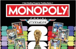 Lionel Messi e Kylian Mbappé entre os atletas que lideram o Monopólio e os Cromos Colecionáveis da Panini na Copa do Mundo se unem