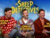 Co-estrelas de Hugh Jackman e Sheep Detectives testam curiosidades do filme