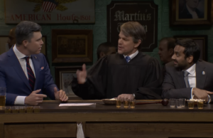 Pete Hegseth e Brett Kavanaugh vão beber no SNL Cold Open