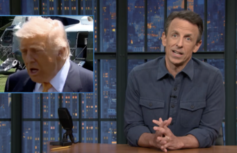 Seth Meyers reage a Trump dizendo que não pensa na situação financeira dos americanos