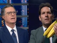 O monólogo final do Late Show de Stephen Colbert está repleto de celebridades surpresa