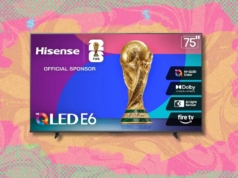 A TV Hisense E6 Cinema Series de 75 polegadas custa menos de US$ 500 na Amazon – economize mais de US$ 300