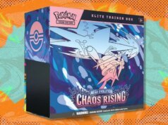 A caixa de treinador Pokémon TCG Chaos Rising Elite agora custa menos de US$ 95 na Amazon – economize US$ 25