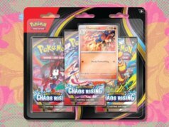O Pokémon TCG 3-Pack Chaos Rising Blister foi cortado na Amazon – economize mais de US$ 5