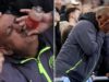 Torcedor do Man City é pego com garrafa do Arsenal no bolso durante sorteio do Everton