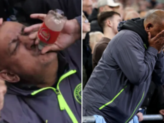 Torcedor do Man City é pego com garrafa do Arsenal no bolso durante sorteio do Everton