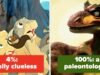 Estes são os dinossauros mais icônicos do cinema e da televisão, e aposto que você não consegue identificá-los com apenas uma única captura de tela