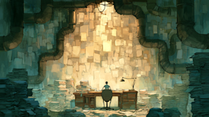 u7277289442_An_AI_agent_is_sitting_at_a_desk._The_desk_is_cov_75a9078a-ea3d-421e-bf5d-23a650aab330_0.png