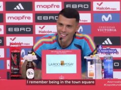 Pedro Porro relembra o memorável triunfo da Espanha na Copa do Mundo de 2010