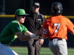 Pontuação da caixa de beisebol do estado de Oregon x Oregon: estatísticas ao vivo do jogo 4 do campeonato de beisebol da NCAA