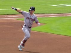Home run solo de Corbin Carroll (12)