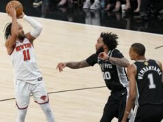 Placar da caixa Knicks x Spurs: estatísticas ao vivo do jogo 2 das finais da NBA