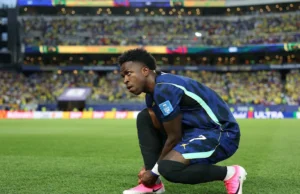 O Real Madrid pode repensar o futuro de Vinicius Junior se as negociações de renovação falharem