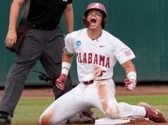 Pontuação da caixa de beisebol de St. John’s x Alabama: estatísticas ao vivo do campeonato de beisebol da NCAA