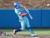 Pontuação da caixa de beisebol de Oklahoma x Kansas: estatísticas ao vivo do jogo do campeonato de beisebol da NCAA