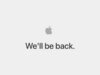 O site beta da Apple diz ‘Estaremos de volta em breve’, pouco antes da WWDC