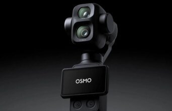 O Osmo Pocket 4P da DJI vem com duas câmeras e uma tela OLED de 1.000 nits